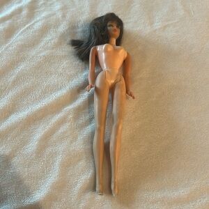 Vintage 1966 Mattel Twist N Turn Hair Fair Mod Brunette Barbie Doll Ex Cond